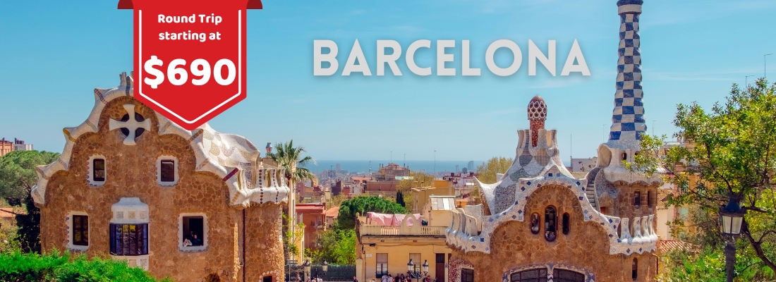 Round Trip to Barcelona Starting at $690