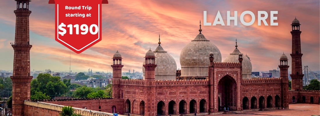 Round Trip to Lahore Starting at $1190